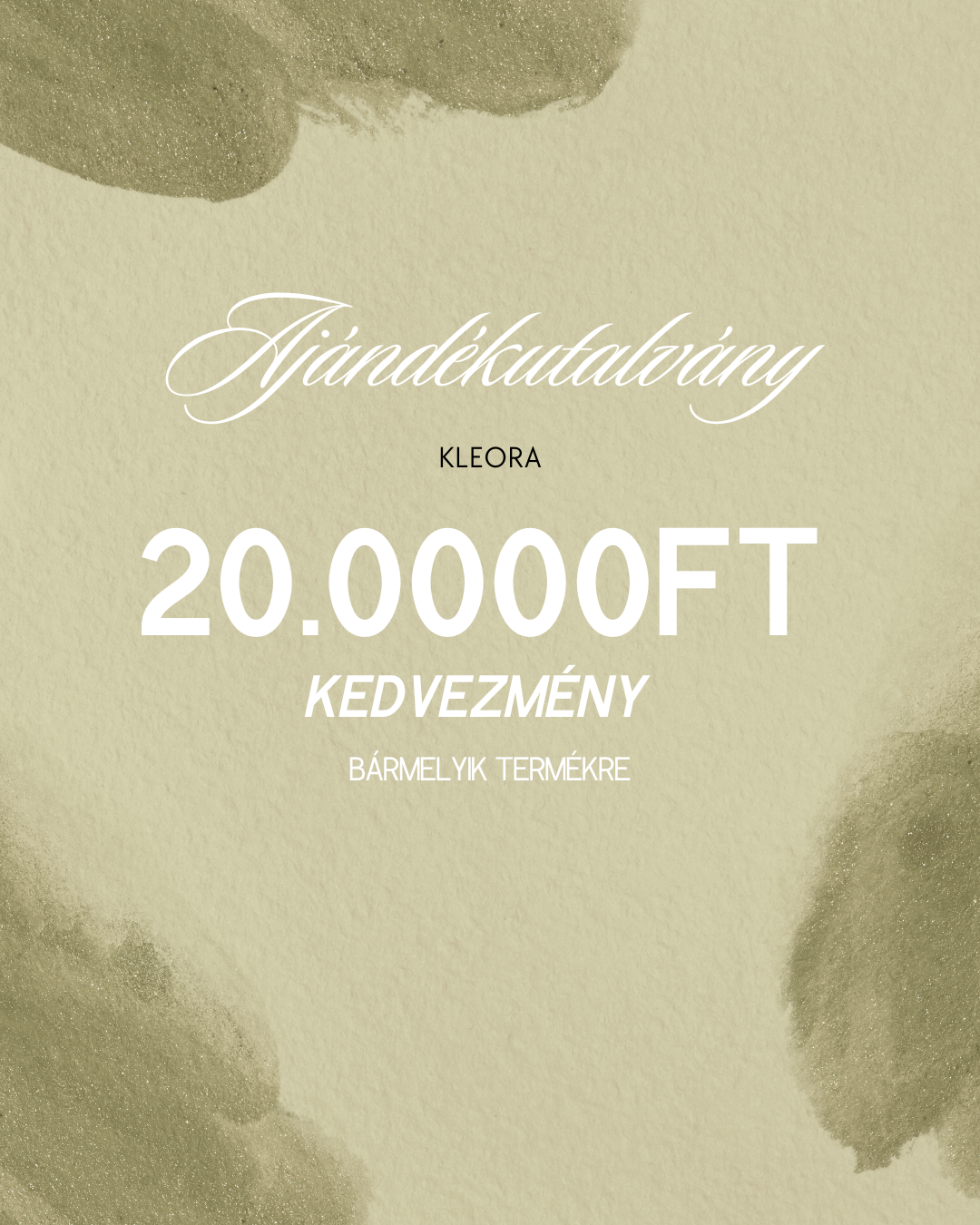 Kleora Ajándékkártya